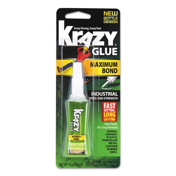 Maximum Bond Krazy Glue,  Stay Fresh,  15 g,  Clear