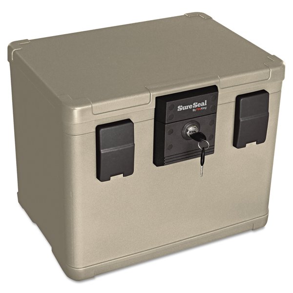 Fire Rated & Water Resistant File Chest,  0.6 cu ft,  51 lbs lb