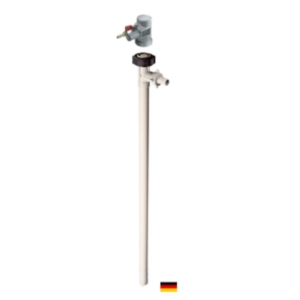 Drum Pump,  Polypropylene,  39" Long,  Air Operated Motor,  470W Power.  For DEF Service.