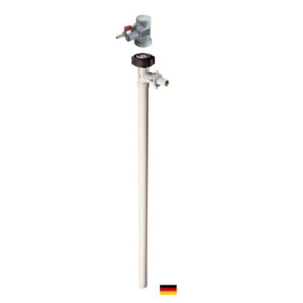 Drum Pump,  Polypropylene,  60" Long,  Air Operated Motor,  470W Power.  For DEF Service.
