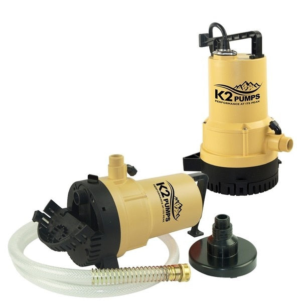 1/4 HP Duo 2-in-1,   Submersible Utility Pump and Transfer Pump