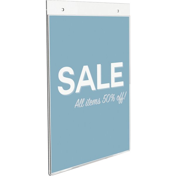 Wall Signholder, Vertical, 8.5" x 11"