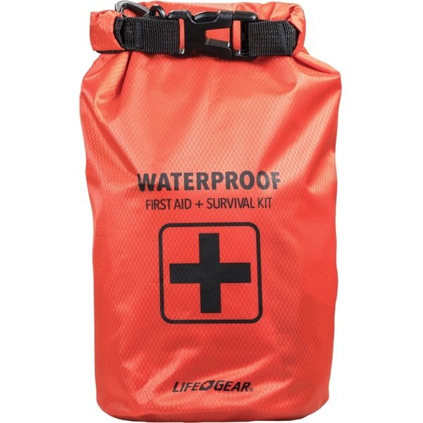 First Aid Survival Kit,  Waterproof,  130 Pcs.,  130 pcs.