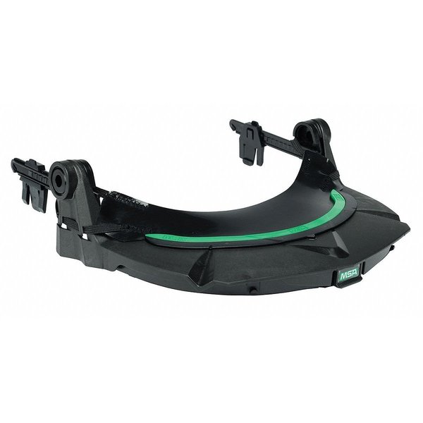 V-Gard Faceshield Frame,  Dielectric Protection,  Debris Control/Frame,  For MSA Slotted Caps,  Black