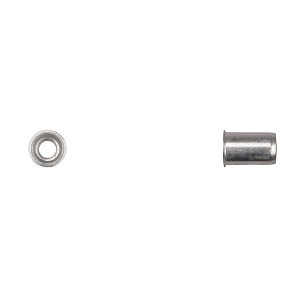 Nut Insert,  M6-1.00 Thrd Sz,  Steel,  Zinc Plated