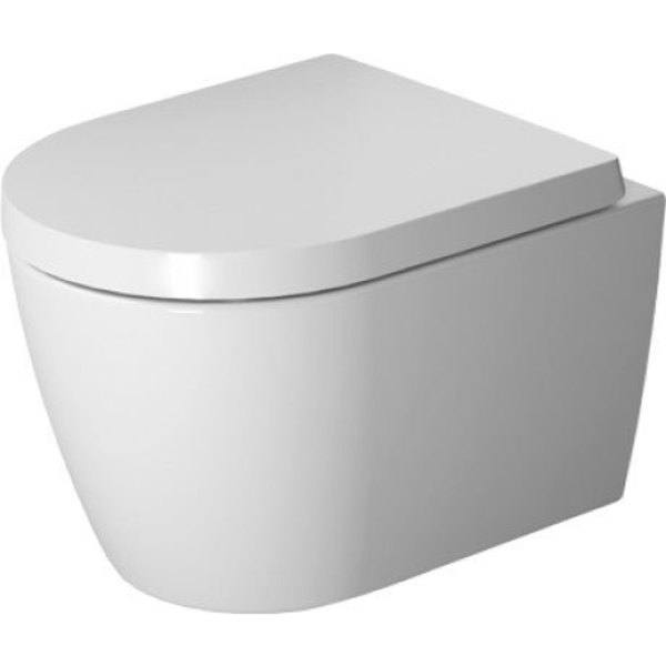 Toilet Wm, 18 7/8", Me By Starck Washdown,  4.5 l gpf,  Wall Mount,  White Alphin