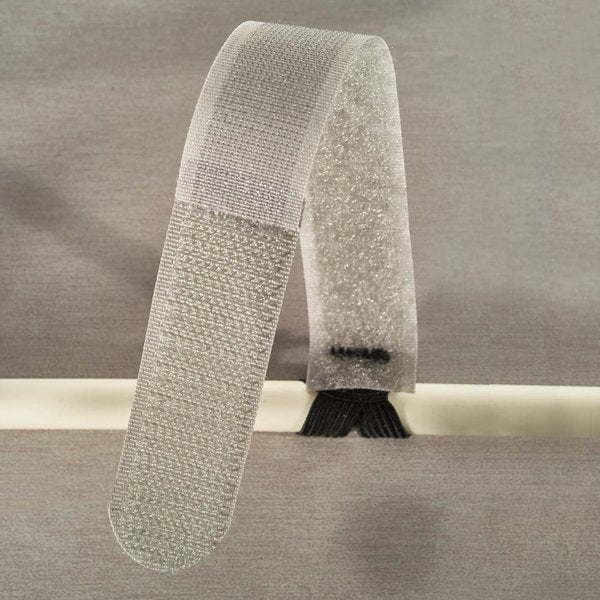 Back-to-Back Strap,  No Adhesive,  11 in,  3/4 in Wd,  Black,  5 PK