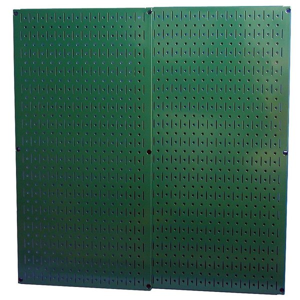 Industrial Pegboard,  Green Metal Peg Boards,  PK2
