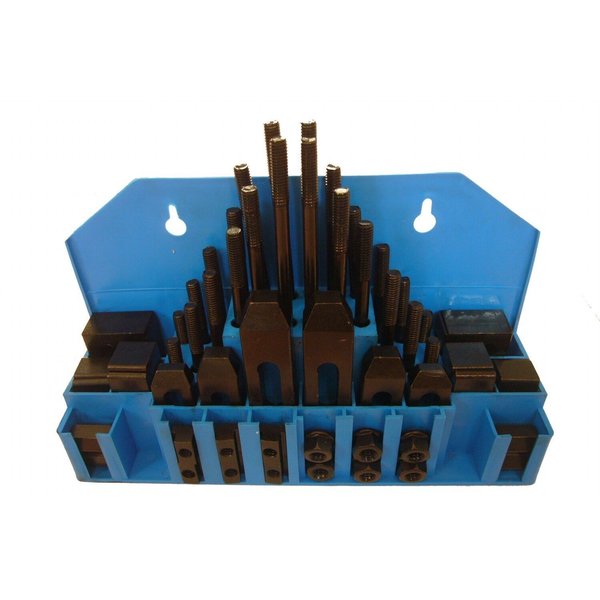 58 Piece Clamping Kit 3/4" T-Slot With 5/8-11 Studs