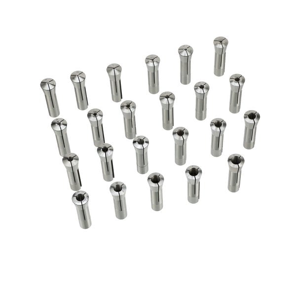 1/16-3/4" By 32Nds 23 Piece R8 Collet Set