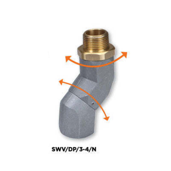 Swivel, Fuel Nozzle, 3/4" NPT