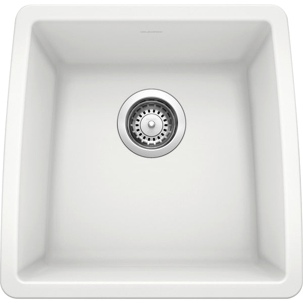 Performa Silgranit Undermount Bar Sink - White