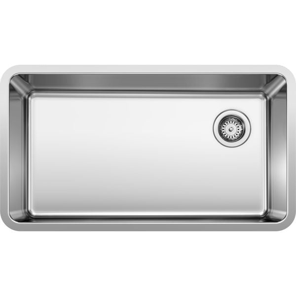 Formera 33" Super Single Undermount Stainless Steel Kitchen Sink