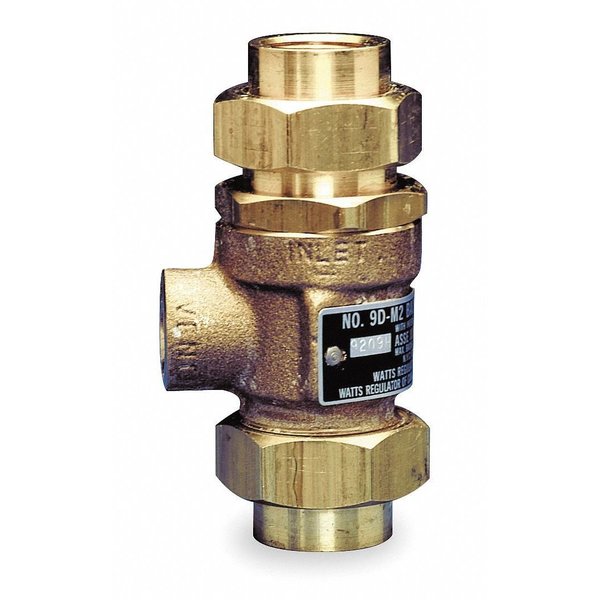 Dual Check Valve,  Bronze,  FNPT Union,  1/2 in