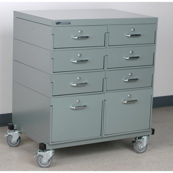 Two Mobile Drawer Units,  Wide