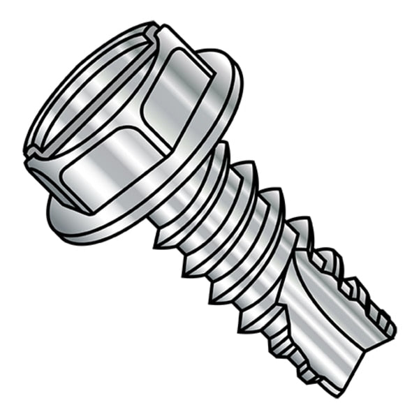 Retaining Washers, 6-20x3/8 Slot, PK2000,  Stainless Steel,  Plain Finish