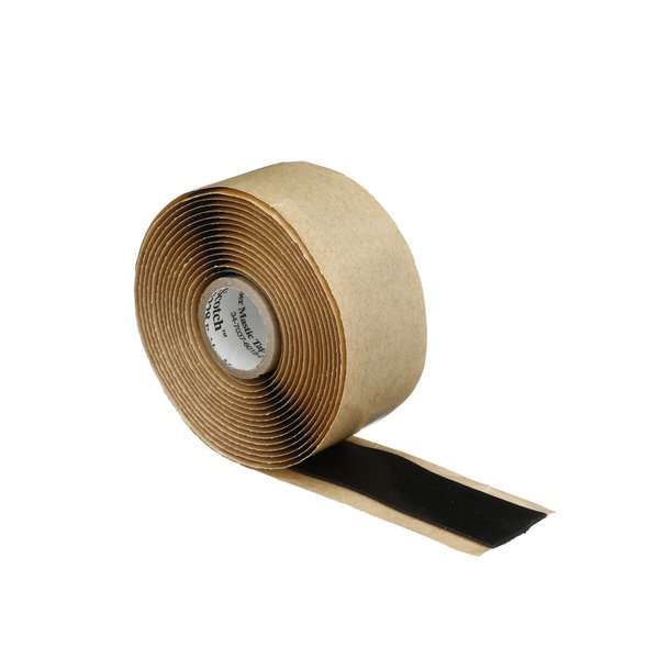 Rubber Mastic Electrical Tape,  2228,  Scotch,  1 in W x 10 ft L,  65 mil Thick,  Black,  1 Pack