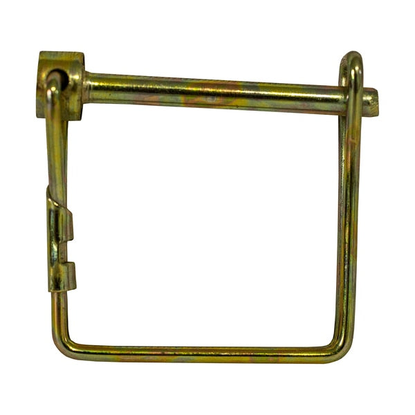 Safety Pin,  C1010 and C1020,  Zinc Plated,  3/8 in Pin Dia,  1 17/32 in Usbl L,  1 5/8 in L