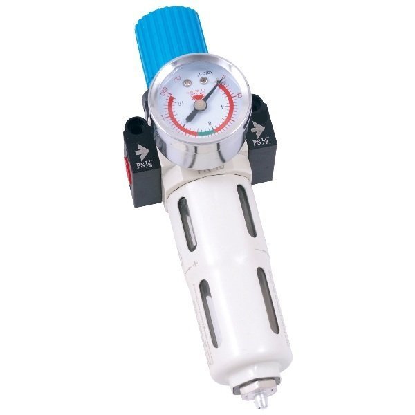 1/4 NPT Integral Filter/Regulator Unit With Drain