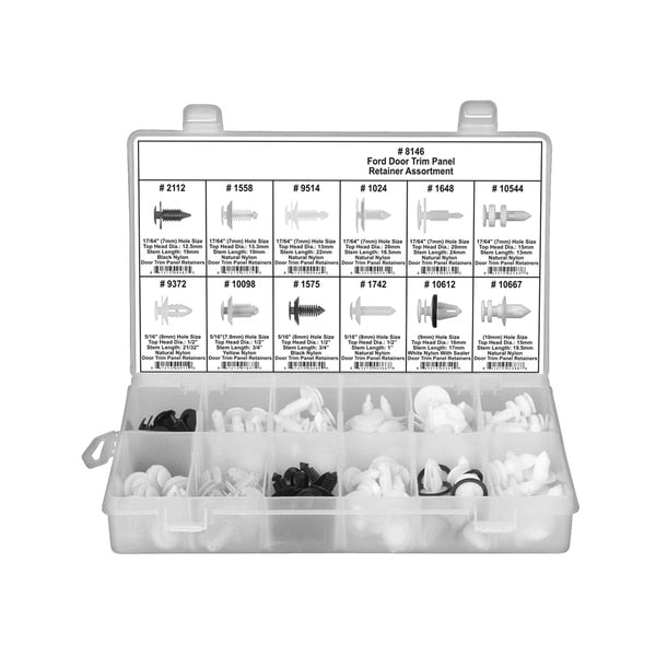 Screw Assortment,  Nylon,  116 PCS