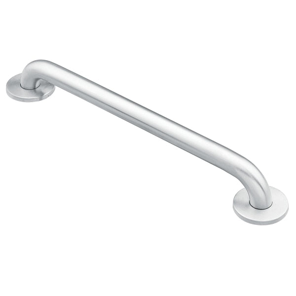 36" L,  Concealed,  Stainless Steel,  Concealed Screw 36" Grab Bar Satin Stain,  Satin Stainless Steel