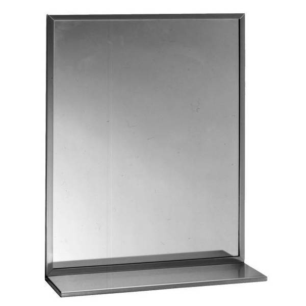 B1661824 Satin Stainless Steel Mirror
