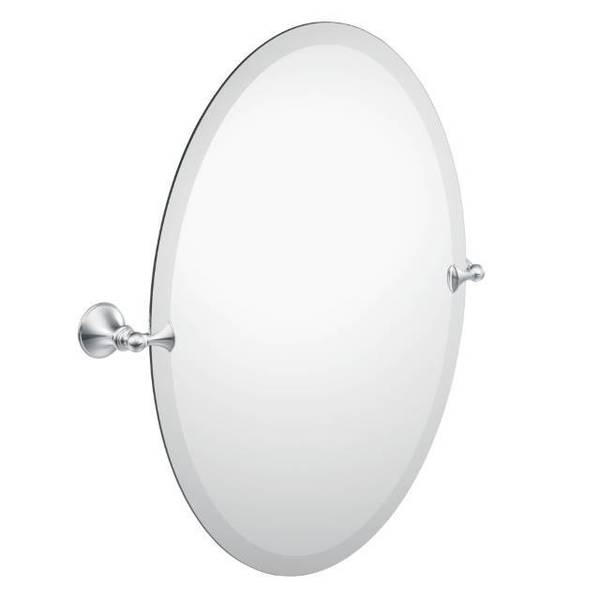 Glenshire Oval Mirror Bright Chrome