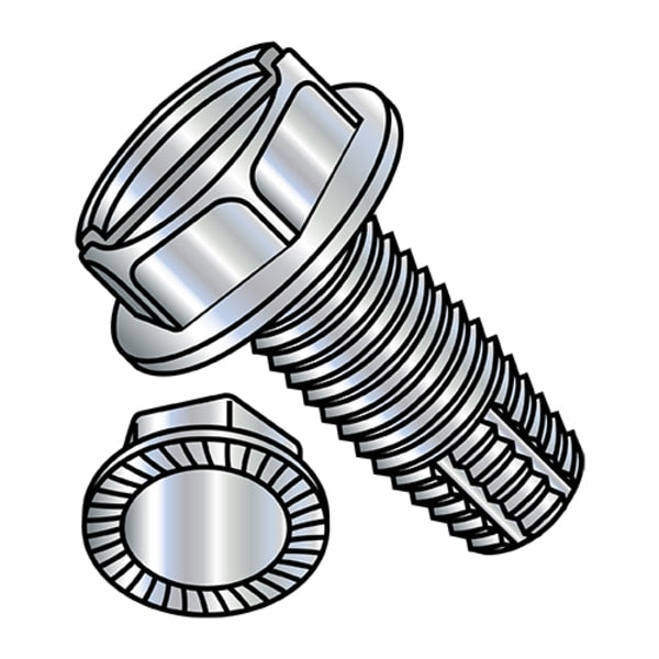Serrated Washer Assortments, 10-32X1/2 SL, PK7000,  Zinc Plated Finish