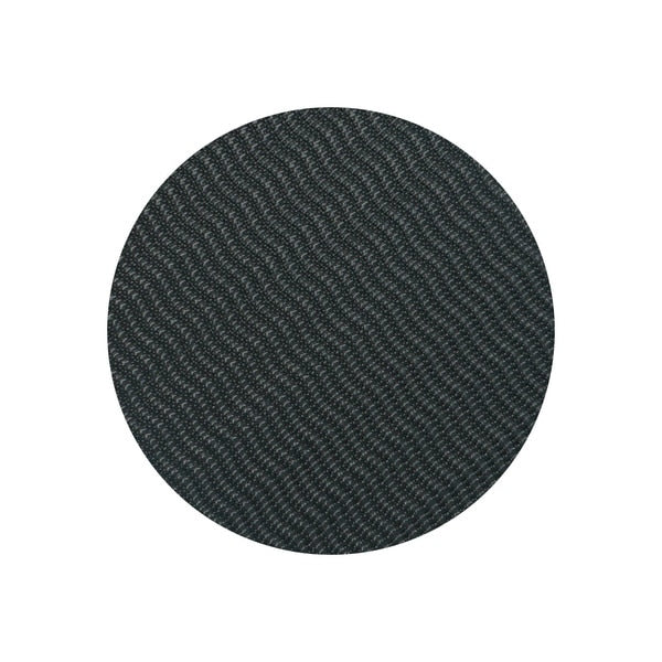 Reclosable Fastener,  Disc,  Rubber Adhesive,  4 in,  Black,  10 PK