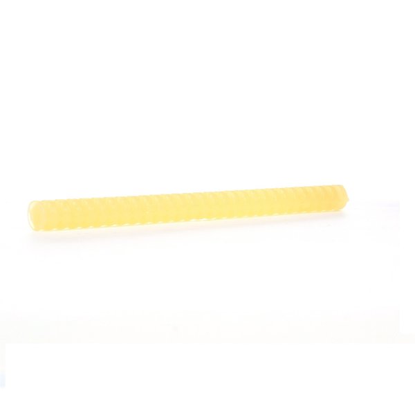 Hot Melt Adhesive,  Tan,  5/8 in Diameter,  8 in Length,  45 sec Begins to Harden