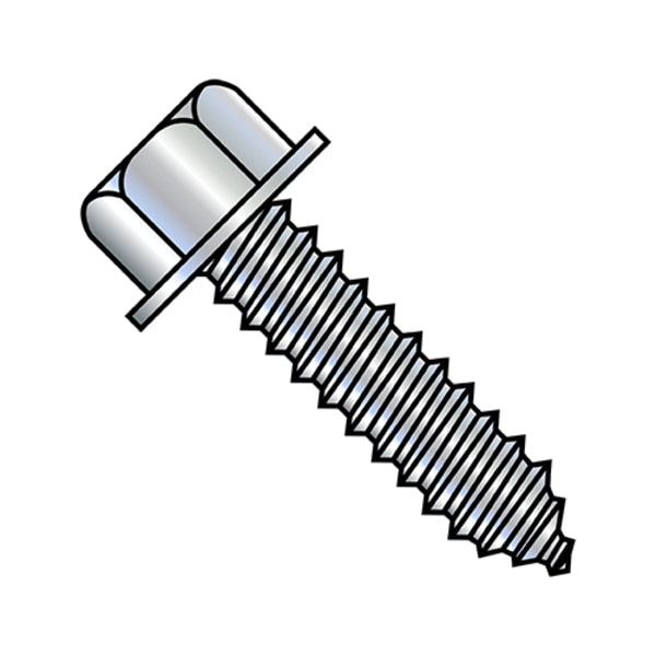 Lag Screw,  5/16 in,  3 in,  Steel,  Zinc Plated Hex Hex Drive,  500 PK