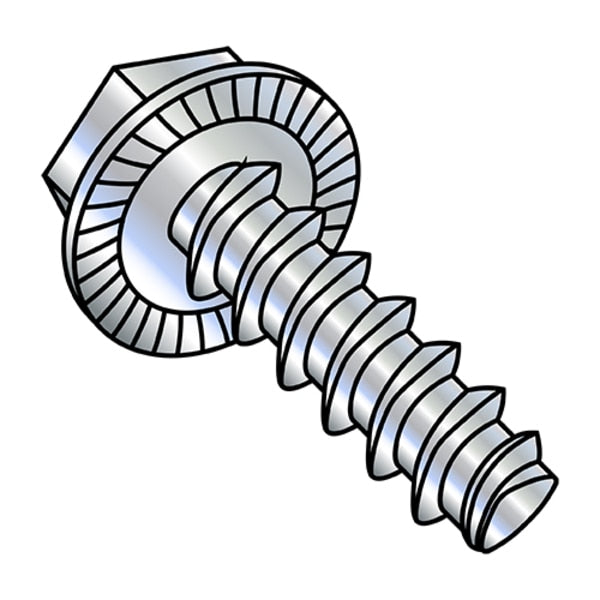 Serrated Washer Assortments, 1/4-10x5/8, U, PK1500,  Wax Finish