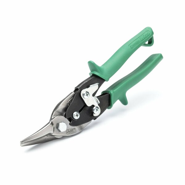 Aviation Snip,  Right/Straight,  9 3/4 in,  High Strength Steel Handle,  Molybdenum Steel Jaw