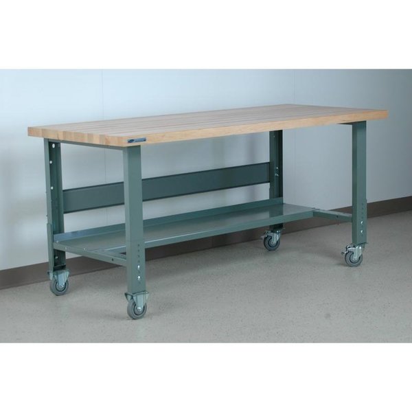 Workbench, Mobile, Height, Adj.