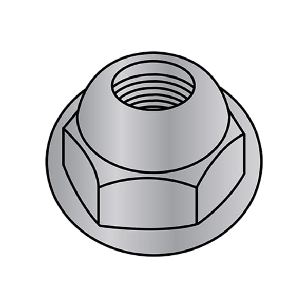 Cap Nut,  #10-24,  Zinc Alloy,  Zinc Plated,  0.291 in H,  1000 PK