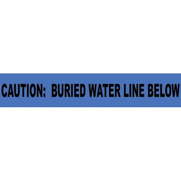 Caution Buried Water Line Below