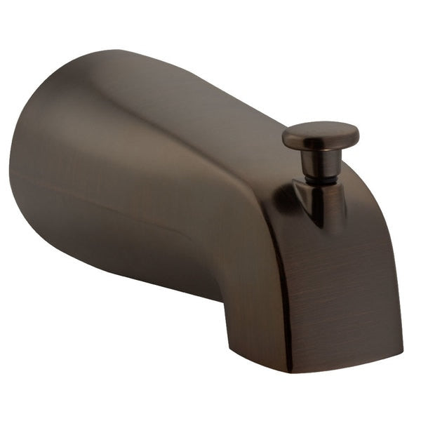 Oil-Rubbed Bronze Tub Spout W/Diverter