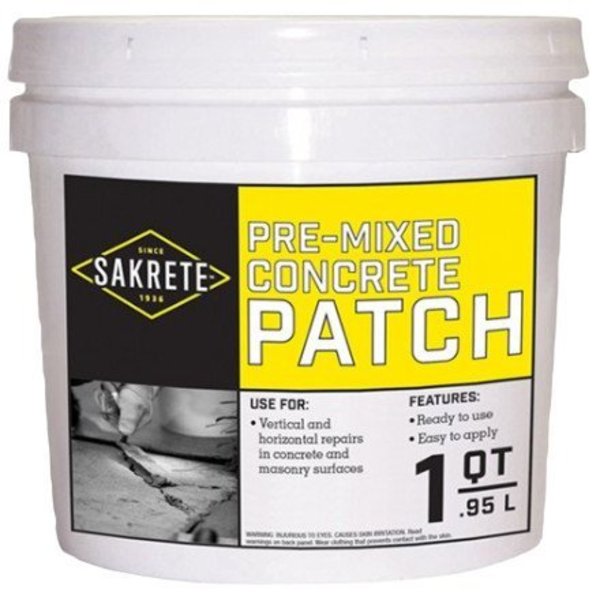 1 qt. Gray Pre-Mixed Concrete Patch