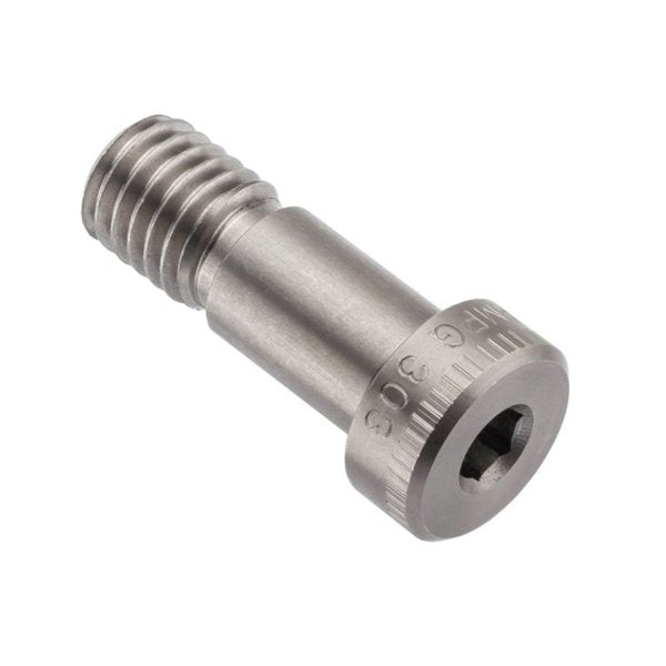 Shoulder Screw,  2A Thr Sz,  5/8 Thr Lg,  3/4 in Shoulder Lg,  18-8 Stainless Steel