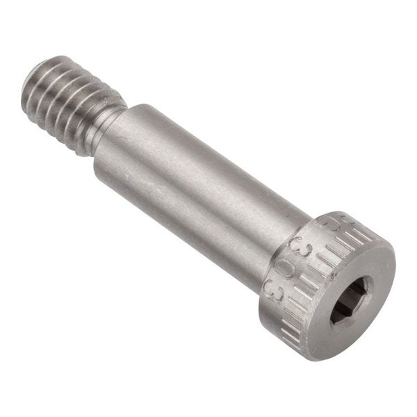 Shoulder Screw,  3A Thr Sz,  1/2 Thr Lg,  1 in Shoulder Lg,  18-8 Stainless Steel