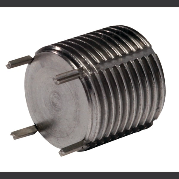 Key Locking Insert,  4 Keys,  M22-1.50 Int Thrd Sz,  Stainless Steel