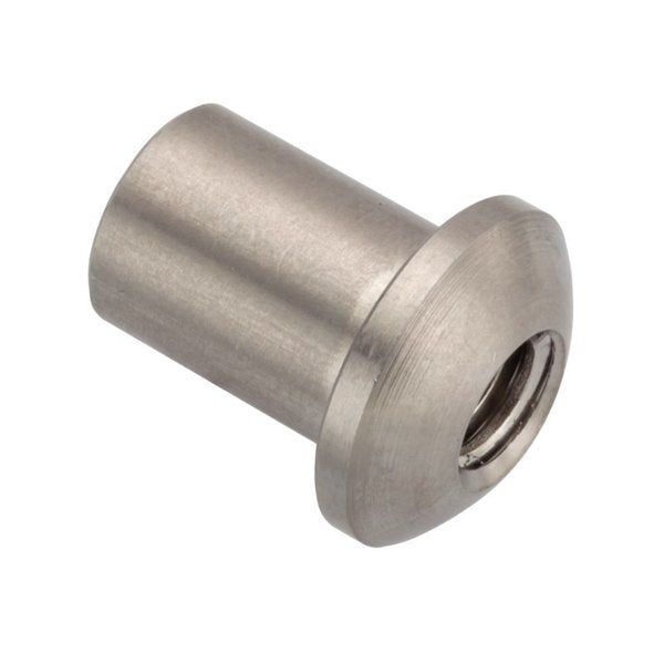 Grommet Nut, No Drive, 1/4"-20 Size, SS