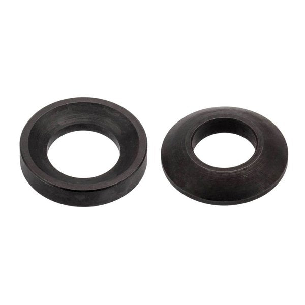 Spherical Washer,  Fits Bolt Size M10 Steel,  Black Oxide Finish,  1 PR