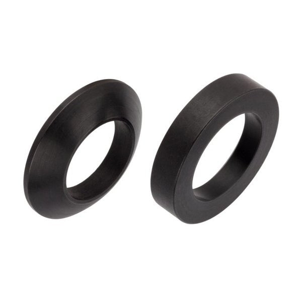 Spherical Washer,  Fits Bolt Size M16 Steel,  Black Oxide Finish,  1 PR