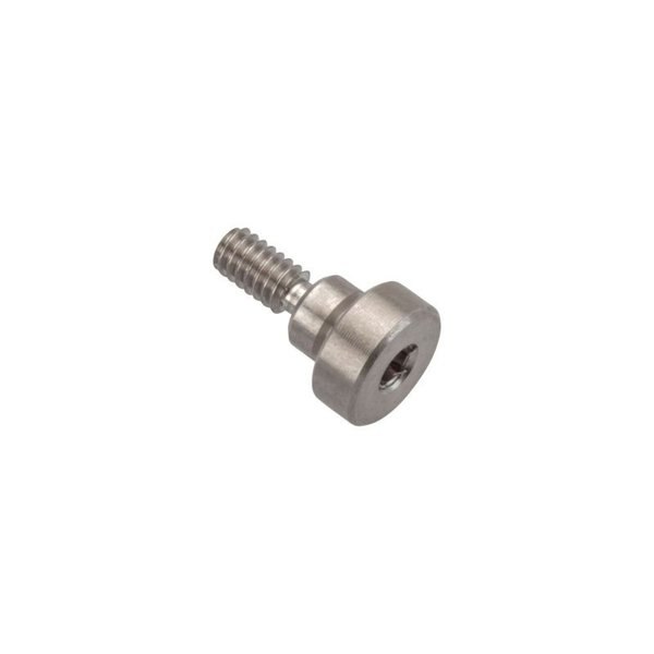 Shoulder Screw,  6g Thr Sz,  4mm Thr Lg,  2 mm Shoulder Lg,  18-8 Stainless Steel