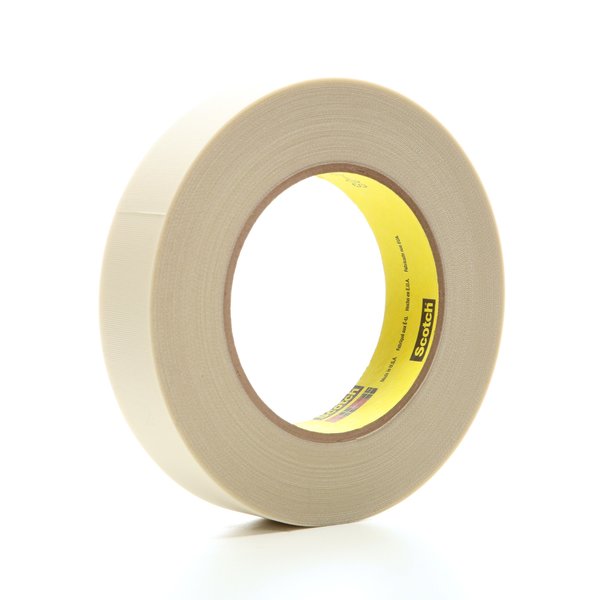 Cloth Tape, 1 In x 60 yd, 7.5 mil, White