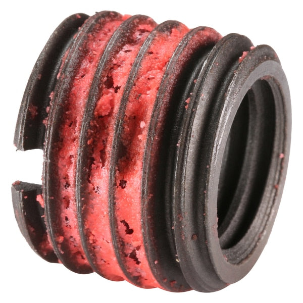 Heavy Wall Self Locking Thread Insert,  5/8"-11 Int Thrd Sz,  Carbon Steel,  5 PK