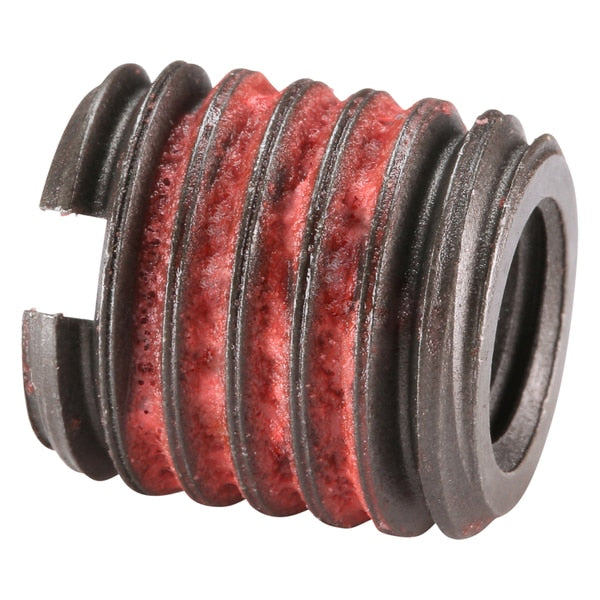 Extra Heavy Wall Self Locking Thread Insert,  3/8"-16 Int Thrd Sz,  Carbon Steel,  5 PK