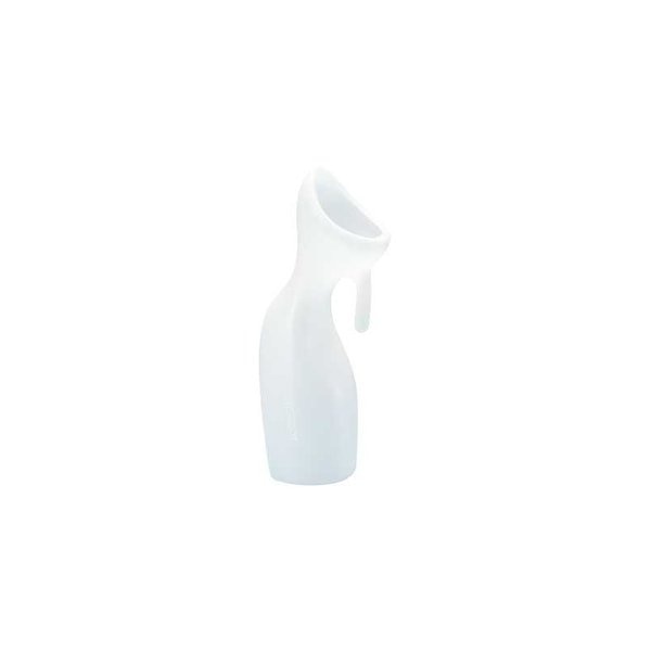 Urinal, Female, Translucent, 1 qt., PK36