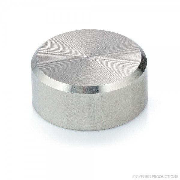 Standoff Cap,  1/4"-20 Thrd Sz,  316 Stainless Steel